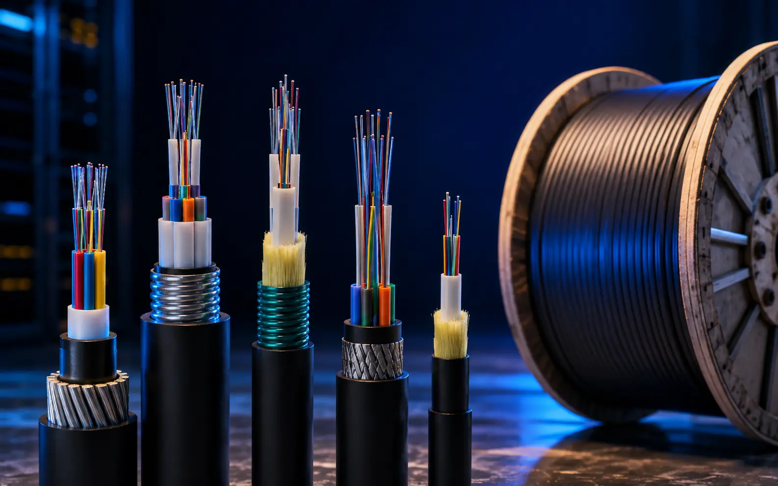 Optical fibre cable infrastructure